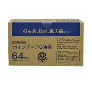 第３類医薬品ポインティアG冷感 64枚