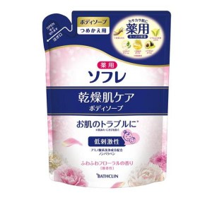 薬用ソフレ 乾燥肌ケアボディソープ 400mL (詰め替え用)