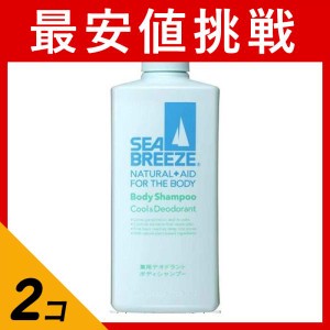  2個セットシーブリーズ ボディシャンプー クール＆デオドラント 600mL (ジャンボサイズ)