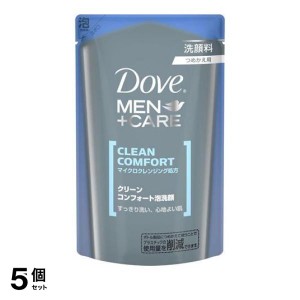  5個セットDove Men+Care(ダヴメン+ケア)クリーンコンフォート泡洗顔 110mL (詰め替え用)