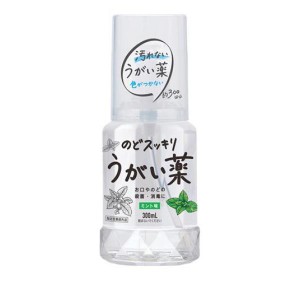 のどスッキリうがい薬 ミント味 300mL 喉の痛み 殺菌 消毒 口臭ケア 市販