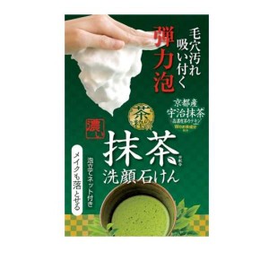 茶の粋 濃い洗顔石けんM 100g