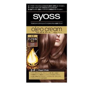 syoss(サイオス) オレオクリーム ヘアカラー 2-P パールピンク 1組入(定形外郵便での配送)