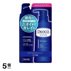  5個セットDEOCO(デオコ) スカルプケアシャンプー 285mL (詰め替え用)