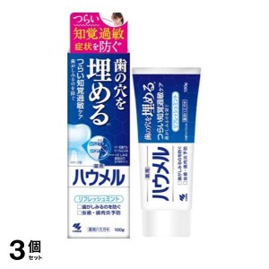  3個セット薬用ハミガキ ハウメル 100g