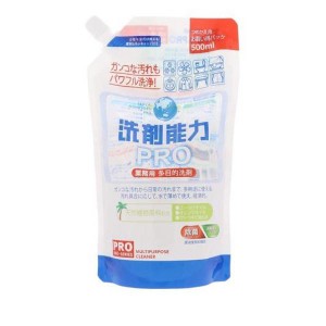 洗剤能力PRO(プロ)  500mL (詰め替え用)