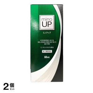 第１類医薬品 2個セット【第1類医薬品】ミノアップ 60ml【東和薬品】ミノキシジル5％配合 ミノケア ミノグロウ リザレックも販売中