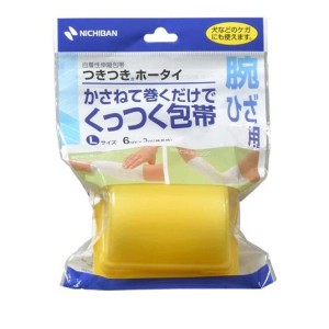 ニチバン つきつきホータイ(自着性伸縮包帯) 1巻入 (Lサイズ 腕・ひざ用)