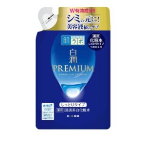 肌ラボ 白潤プレミアム  薬用浸透美白化粧水 しっとりタイプ 170mL (詰め替え用)