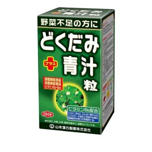 山本漢方製薬 どくだみプラス青汁粒 250mg× 280粒(定形外郵便での配送)