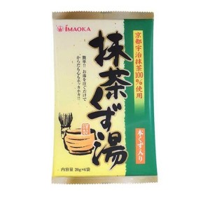 今岡製菓 抹茶くず湯 和紙 120g (20g×6袋入)