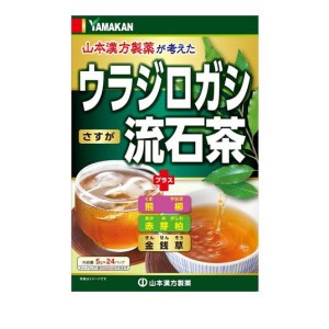 山本漢方製薬 ウラジロガシ流石茶 5g× 24包(定形外郵便での配送)