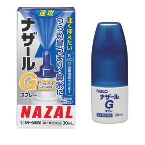 第２類医薬品ナザールGスプレー 鼻炎用点鼻薬 30mL(定形外郵便での配送)