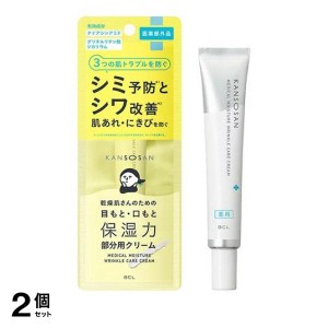  2個セットKANSOSAN 乾燥さん 薬用リンクルケアクリーム 部分用 20g(定形外郵便での配送)