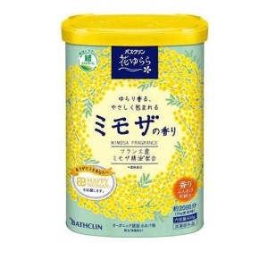 バスクリン 花ゆらら ミモザの香り 600g