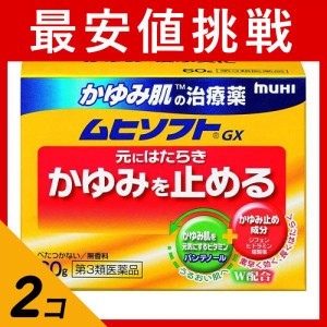 第３類医薬品 2個セットムヒソフトGX  60g(定形外郵便での配送)