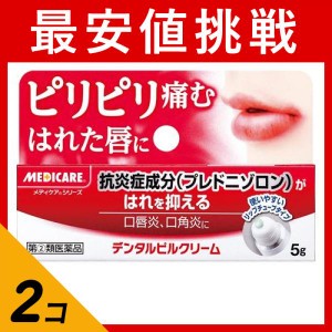 指定第２類医薬品 2個セットデンタルピルクリーム 5g(定形外郵便での配送)