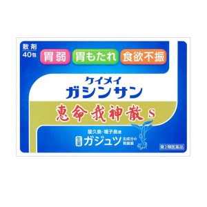 第２類医薬品恵命我神散 S 散剤タイプ 40包 胃腸薬 食欲不振 胃もたれ 胃弱 市販(定形外郵便での配送)