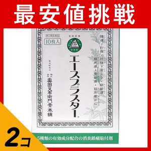 第３類医薬品 2個セットエースプラスター 10枚