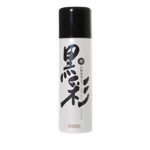 アモロス 黒彩 ヘアカラースプレー 135mL (黒(71号))