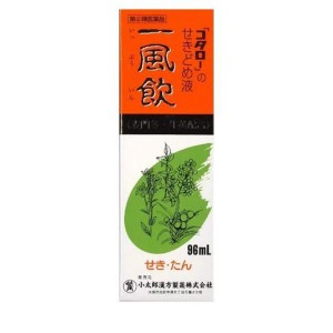 指定第２類医薬品一風飲(いっぷういん)せきどめ液「コタロー」 96mL