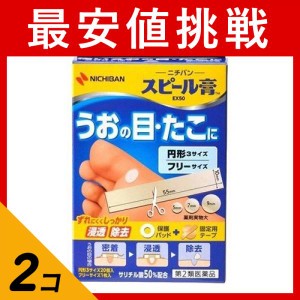 第２類医薬品 2個セットスピール膏 EX50 21枚(定形外郵便での配送)