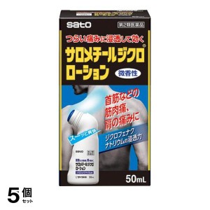 第２類医薬品 5個セットサロメチールジクロローション 50mL