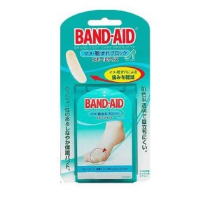 BAND-AID(バンドエイド) マメ・靴ずれブロック 5枚入 (スモールサイズ)(定形外郵便での配送)