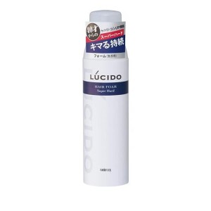 LUCIDO(ルシード) ヘアフォーム スーパーハード 185g(定形外郵便での配送)