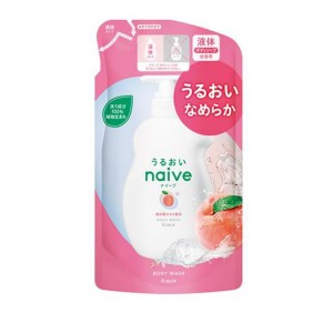 naive(ナイーブ) ボディソープ 液体 桃の葉エキス配合 380mL (詰め替え用)