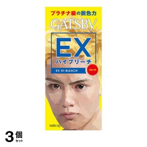  3個セットギャツビー(GATSBY) EXハイブリーチ [パウダー18g+ウォーター70mL+クリーム35g] 1個