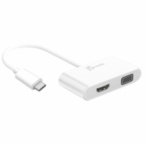 USB-C to Duak VGAandHDMI multi-display adapter