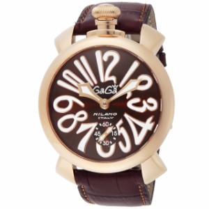 ガガミラノ GaGa MILANO MANUALE 手巻き メンズ 5011.01S-BRW スイス 時計 腕時計