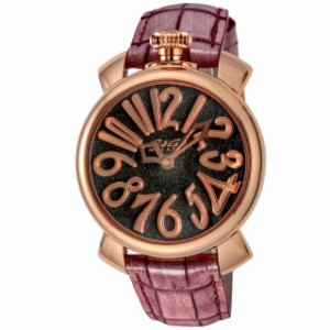 GaGaMILANO(ガガミラノ) 腕時計 5221.01 MANUALE40MM ユニセックス ブラック