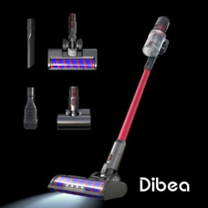 Dibea サイクロン 掃除機 クリーナー スティッククリーナー 充電式 コードレス 吸引力 25000Pa スティック F20 MAX