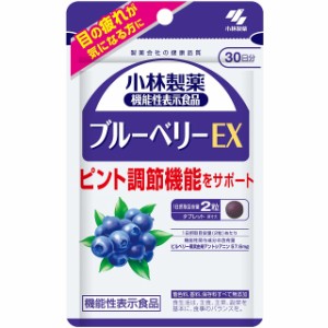 小林製薬 ブルーベリーEX 30日分 60粒 【機能性表示食品】