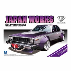 リバティウォーク 1 LBワークス ジャパン4Dr 1/24スケール プラモデル 模型