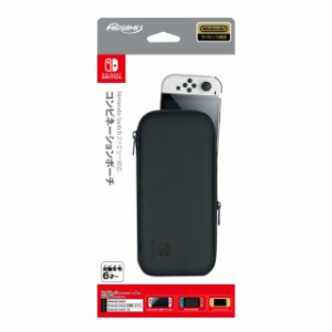 【任天堂ライセンス商品】 Nintendo Switchファミリー対応コンビネーションポーチ ブラック HEGP-09BK