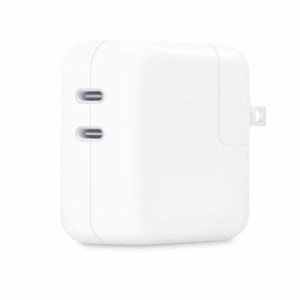 デュアルUSB-Cポート搭載35W電源アダプタ  Apple