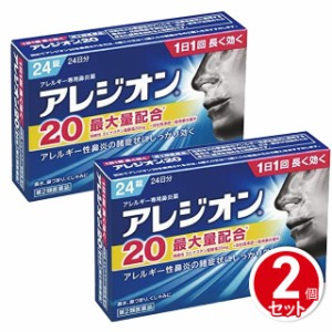 第2類医薬品 アレジオン20 24錠 2個セット セルフメディケーション税制対象商品 エスエス製薬