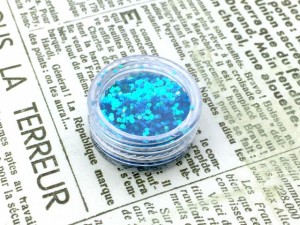グリッター ホログラム 青 ブルー ネイル レジン デコ ハンドメイド パーツ 素材 材料