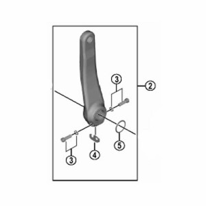 [2]左クランクユニット 170mm