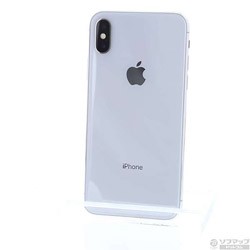 (中古)Apple iPhoneX 64GB シルバー MQAY2J/A SIMフリー(258-ud)