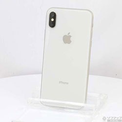 (中古)Apple iPhoneX 256GB シルバー MQC22J/A SoftBank(258-ud)