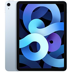 (中古)Apple iPad Air 第4世代 64GB スカイブルー MYFQ2J/A Wi-Fi(196-ud)