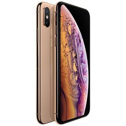 (中古)Apple iPhoneXS Max 64GB ゴールド MT6T2J/A SIMフリー(258-ud)