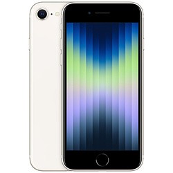 (中古)Apple iPhone SE 第3世代 128GB スターライト MMYG3J/A SIMフリー(258-ud)