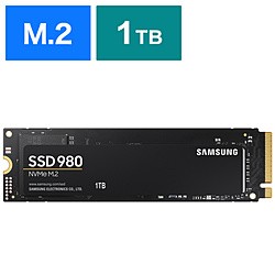 (中古)SAMSUNG NVMe M.2 SSD 980 MZ-V8V1T0B/IT(344-ud)