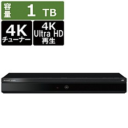 (中古)(展示品) ブルーレイレコーダー AQUOSブルーレイ 4B-C10EW3 [1TB /2番組同時録画 /BS・CS 4Kチューナー内蔵](198-ud)