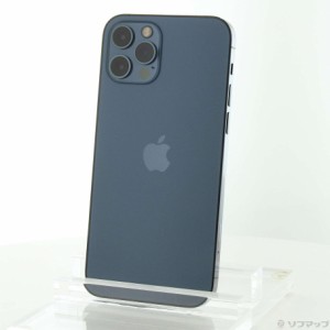 中古】Apple(アップル) iPhone12 Pro 128GB パシフィックブルー MGM83J